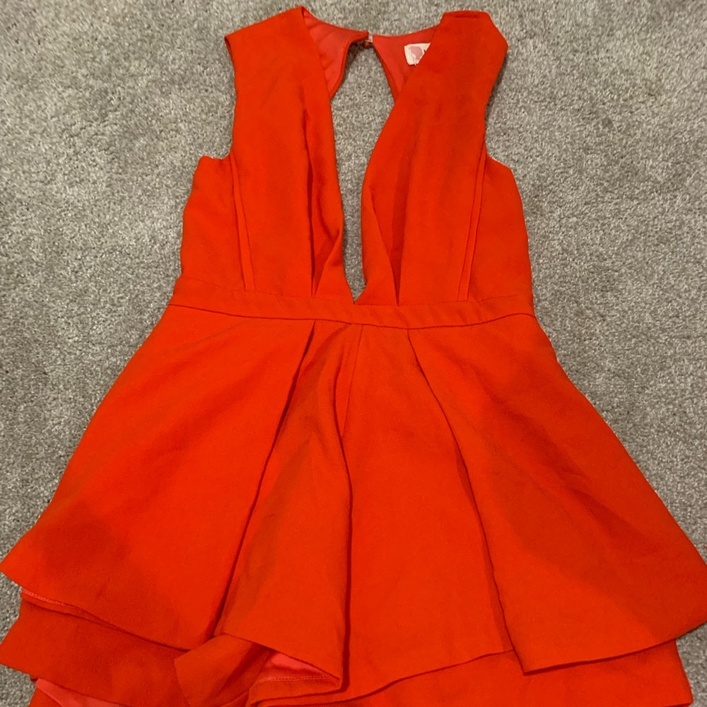 Deep V Romper - image 1